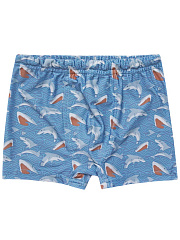 Шорты для мальчика с акулами - Размер 140 - Цвет голубой - Картинка #1